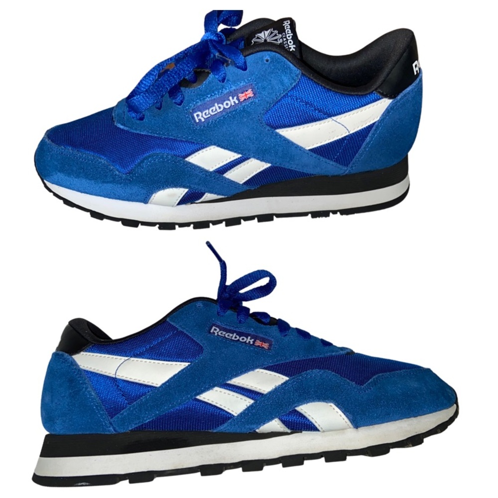 Reebok suede athletic shoes